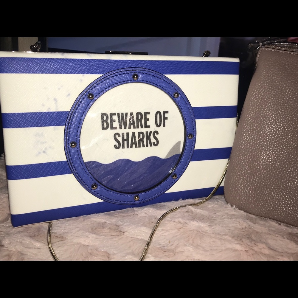 Kate Spade shark purse
